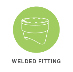 Welded Fitting Icon Illustration